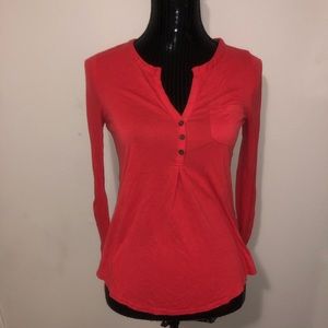 Lucky Brand Long Sleeve Blouse